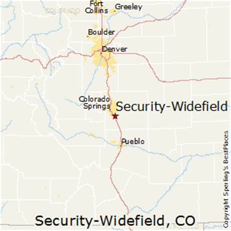 Security widefield colorado - 4. Near Colorado Springs. Security-Widefield is known for its close adjacency to Colorado Springs, granting residents easy access to the city’s amenities, cultural attractions, and employment opportunities while enjoying a quieter suburban lifestyle.Just a short drive away, this proximity allows for convenient access to renowned …